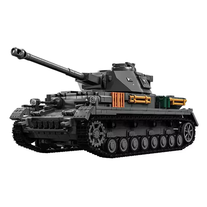 Lego Compatible Military Tank - Set de Construcción de Tanque Mediano
