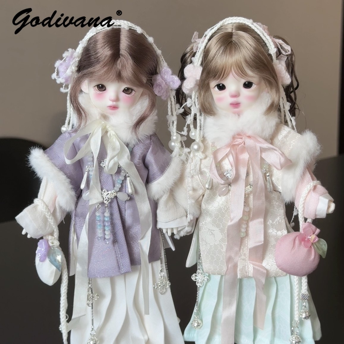 Bjd Doll 1 6 Full Set With Clothes - Conjunto de ropa tradicional Ming Hanfu