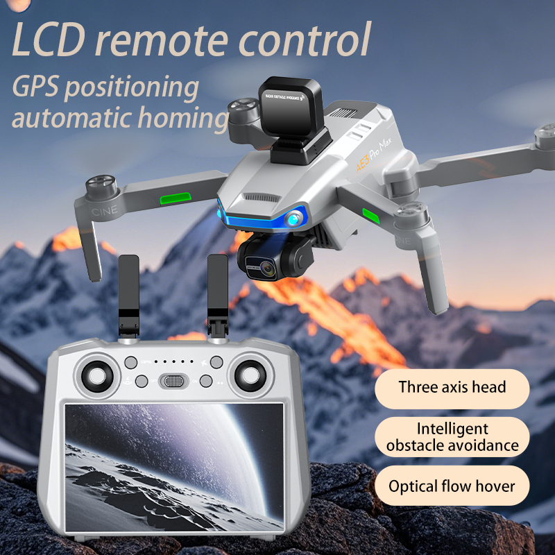 AE3 PRO Max nuevo LCD SC GPS D - Fpv Brushless Rc Drone 4K reseña y precio