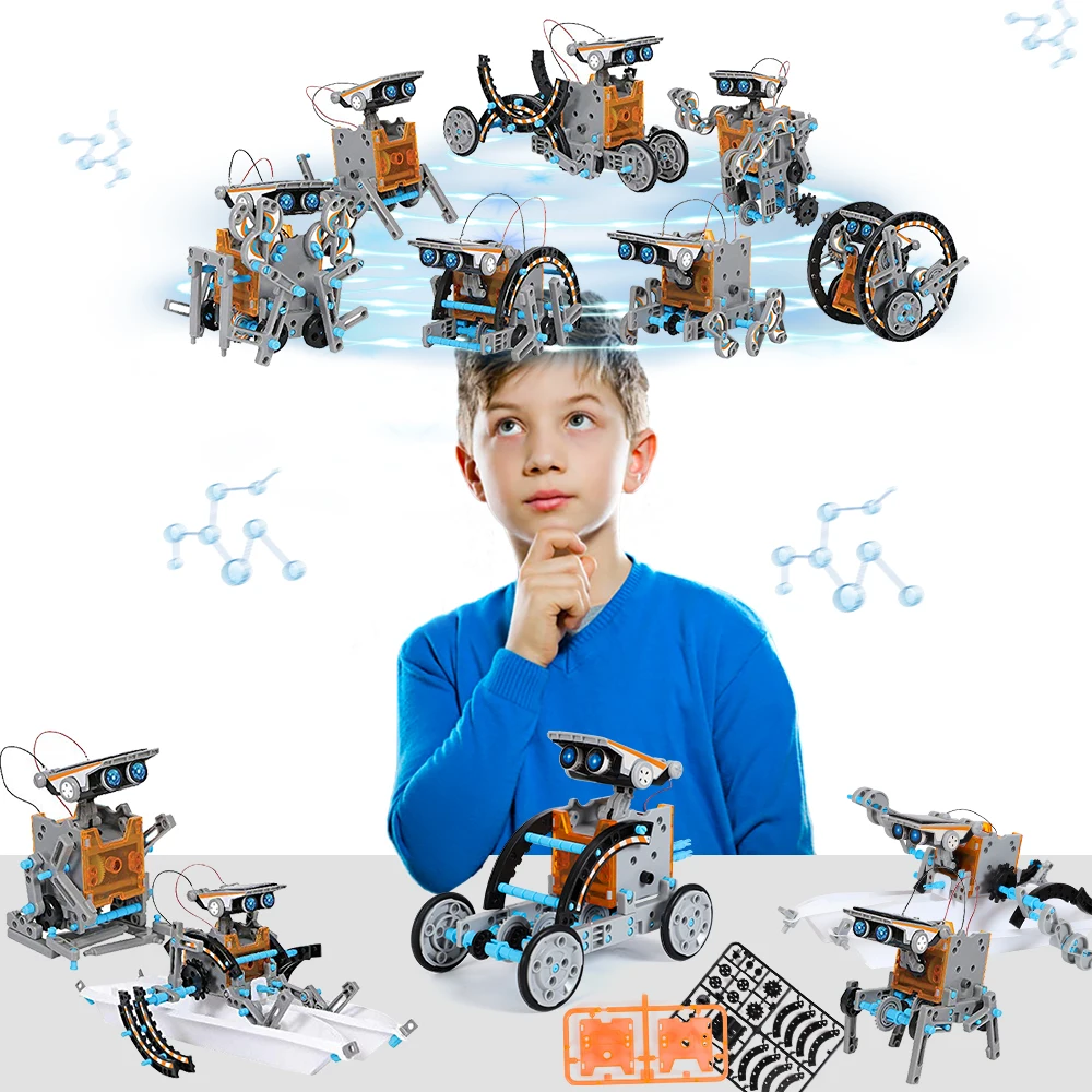 STEM-Robot Solar educativo 13  - Stem Solar Robot Kit For Kids reseña y precio
