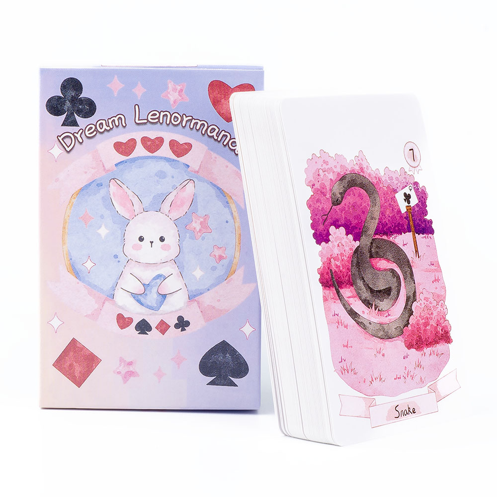 Rana Psychic Dream Lenormand-  - Tarot Cards Deck With Guidebook reseña y precio