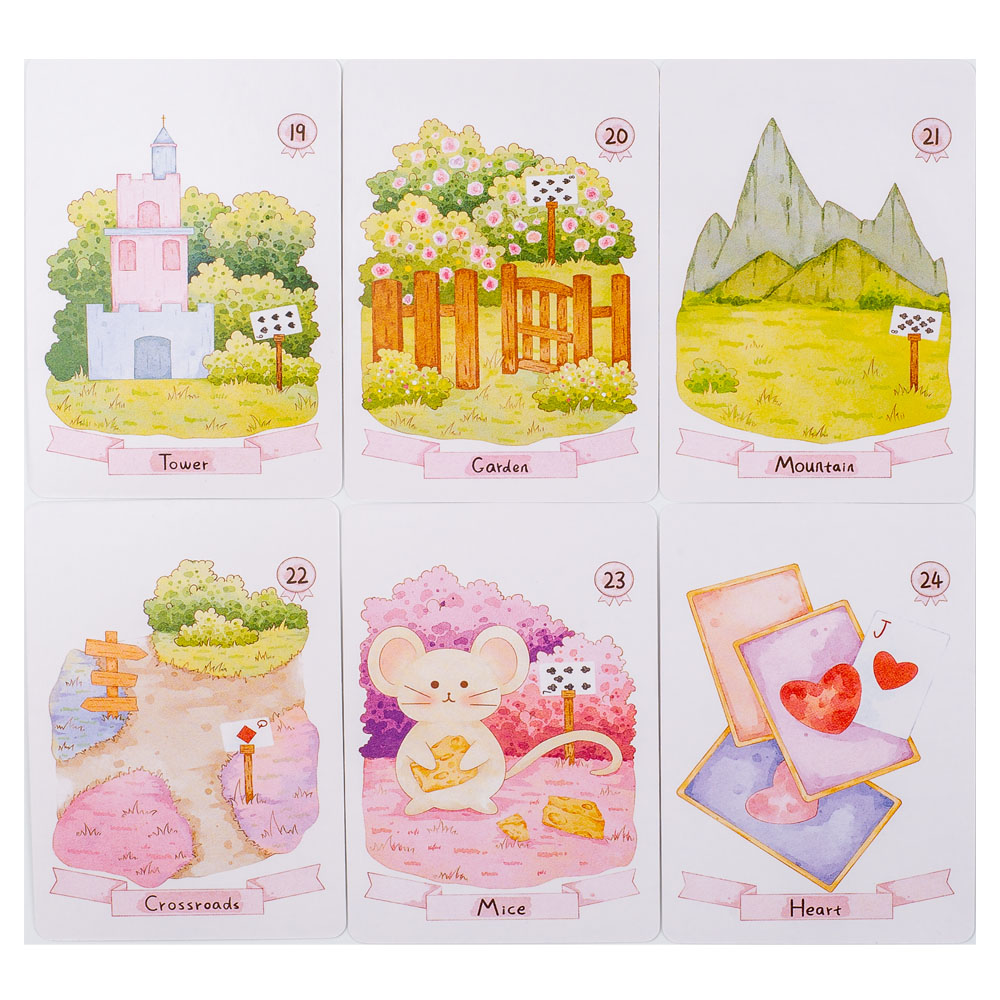 Rana Psychic Dream Lenormand-  - Tarot Cards Deck With Guidebook reseña y precio