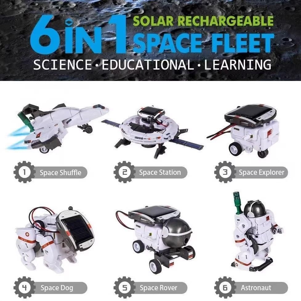 Kit de Robot Solar STEM 12 en  - Stem Solar Robot Kit For Kids reseña y precio